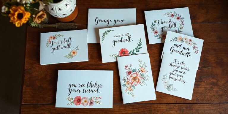 Farewell Card: A Touch of Personality for Your Goodbye Message